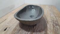 Waskom riviersteen RXL250310, 61x34x15 cm