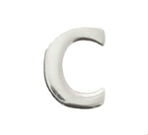 TFT Hanger Zilver Letter C