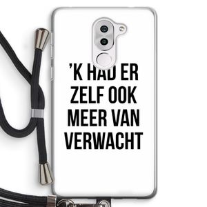 Meer verwacht: Honor 6X Transparant Hoesje met koord