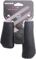 Handvatset Edge Leer - Zwart - 135/92mm