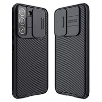 Nillkin CamShield Pro Samsung Galaxy S22 5G Hybrid Case - Zwart