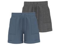 lupilu Peuter shorts (134/140, Grijs/blauw)