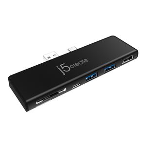 j5create JCD324B-N Ultradrive Minidock™ voor Surface™ Pro 7