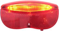 Edge dragerachterlicht city luxe 3 leds inclusief batterijen 80mm