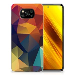 Xiaomi Poco X3 | Poco X3 Pro TPU Hoesje Polygon Color