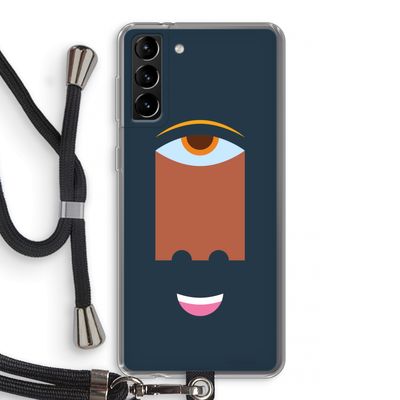 Mono M: Samsung Galaxy S21 Plus Transparant Hoesje met koord
