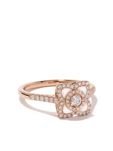 DE BEERS bague Enchanted Lotus en or 18ct - Rose