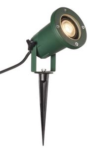 Buitenspot Nautilus 15 inclusief 1,5 meter kabel met stekker GU10 Groen