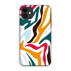 Colored Zebra: iPhone 11 Tough Case