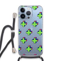 8-bit N°10: iPhone 13 Pro Transparant Hoesje met koord