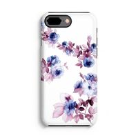 Waterverf bloemen: iPhone 7 Plus Tough Case