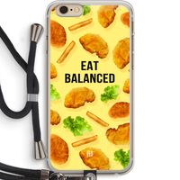 Eat Balanced: iPhone 6 PLUS / 6S PLUS Transparant Hoesje met koord