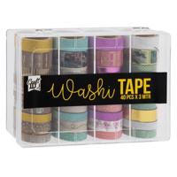 Creative Craft Group Washitape in opbergbak, 40st.