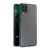 TPU Siliconen Hoesje Samsung Galaxy A12 Backcase Transparant TPU Siliconen Hoesje Samsung Galaxy A12 Backcase Transparant