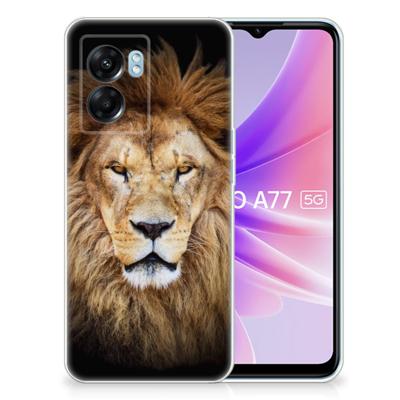 OPPO A77 | A57 5G | TPU Hoesje | Leeuw