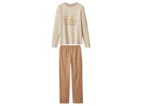 esmara Dames pyjama (Wit/bruin, S (36/38)) esmara Dames pyjama (Wit/bruin, S (36/38))