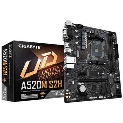 Moederbord Gigabyte A520M S2H AMD A520 AMD AM4