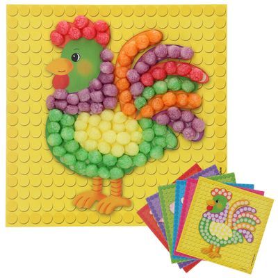 Playmais mosaic kaarten versieren boerderij