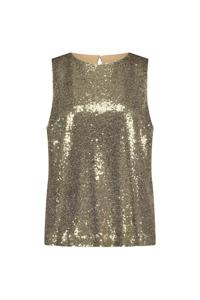 Studio Anneloes Ebony Pailet Top 11077 Tops En Singlets 0002 Gold