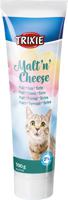 Trixie Malt'n'Cheese Anti-Haarbal kattensnack 100 gram - thumbnail