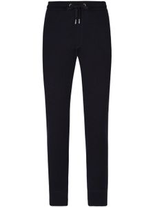 Dolce & Gabbana pantalon de jogging en maille - Bleu