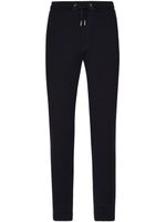 Dolce & Gabbana pantalon de jogging en maille - Bleu