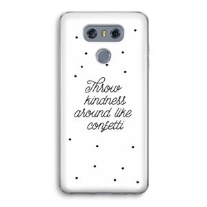 Confetti: LG G6 Transparant Hoesje