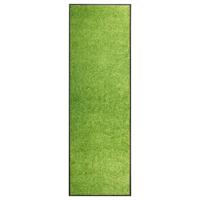 VidaXL Deurmat wasbaar 60x180 cm groen