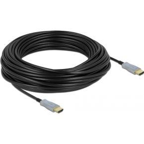 DeLOCK 85016 HDMI kabel 25 m HDMI Type A (Standaard) Zwart