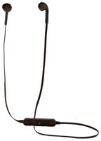 XD Collection oortelefoon bluetooth 70 cm ABS/EVA zwart 2 delig - thumbnail