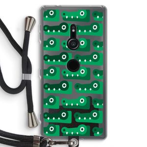 Crocs: Sony Xperia XZ2 Transparant Hoesje met koord
