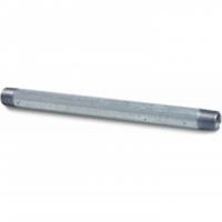 Pijpnippel - Fig.23 - Staal verzinkt - buiten/buiten - 3/8" - 100mm