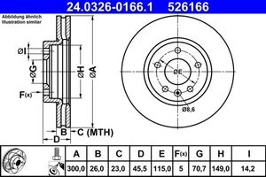 Powerdisc Remschijf 24032601661