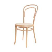 Fameg Vienna Thonet No.14 Houten Bistrostoel Naturel - Rotan Zitting - thumbnail