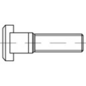 TOOLCRAFT 112511 T-gleufschroeven M8 32 mm Vierkant DIN 787 Staal 25 stuk(s)