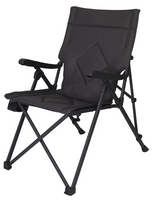 Eurotrail Kendal Latina Stoel Antraciet 85x58x100cm Eurotrail Kendal Latina Stoel Antraciet 85x58x100cm