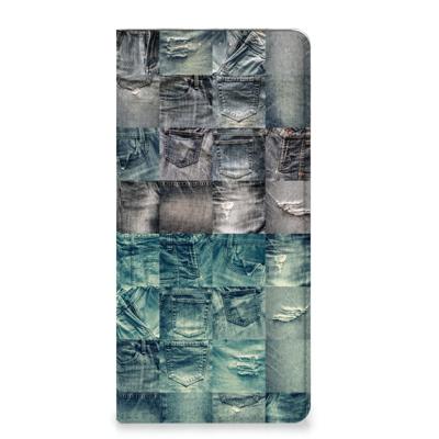 Hippe Standcase Samsung Galaxy A13 (4G) Spijkerbroeken Hippe Standcase Samsung Galaxy A13 (4G) Spijkerbroeken