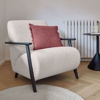 Kave Home Fauteuil 'Meghan', kleur Wit