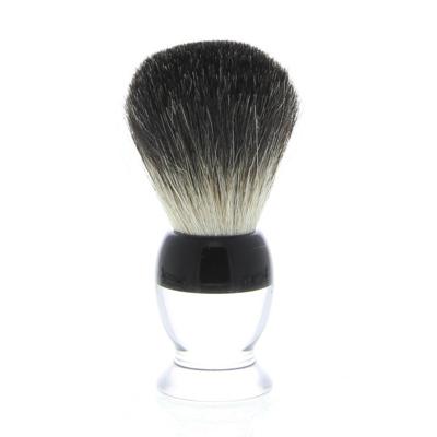 Golddachs Shaving Brush Pure Badger Plexi Transparent