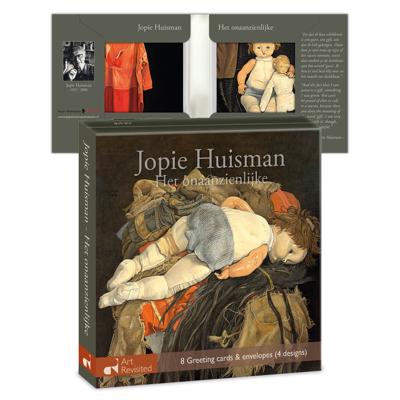 Kaartenmapje Jopie Huisman - Het onaanzienlijke 8 Stuks