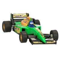 Goki Modelauto Racewagen - groen - 10 cm - race auto - schaalmodel