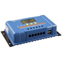 Victron Energy Blue-Solar PWM-LCD&USB Laadregelaar voor zonne-energie PWM 12 V, 24 V, 48 V 30 A - thumbnail