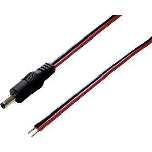 BKL Electronic Laagspannings-aansluitkabel Laagspanningsstekker - Open kabeleinde 4 mm 1.7 mm 1.7 mm 2.00 m 1 stuk(s)