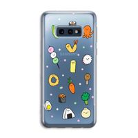 Happy bento friends: Samsung Galaxy S10e Transparant Hoesje Happy bento friends: Samsung Galaxy S10e Transparant Hoesje