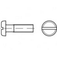 TOOLCRAFT TO-5391150 Platkopschroeven M5 16 mm Sleuf Staal Galvanisch verzinkt 1000 stuk(s) - thumbnail