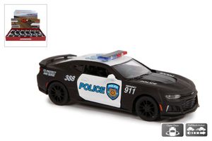 Die Cast Pull back Camaro ZL1 Politieauto