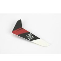 Vertical Fin with Red Decal - 120SR