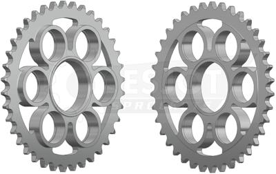 ESJOT Chain wheel 525 39z steel silver