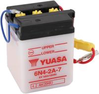 YUASA Batterij "6n4-2a-7". battery 6n4-2a-7 standard without sp