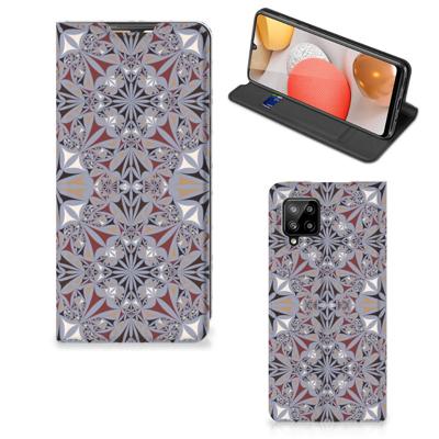 Samsung Galaxy A42 | Standcase | Flower Tiles